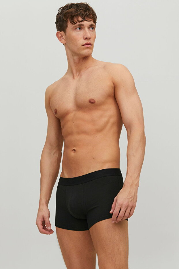 JACWAISTBAND TRUNKS 3 PAC Black Men's Boxer 101069440 - 3