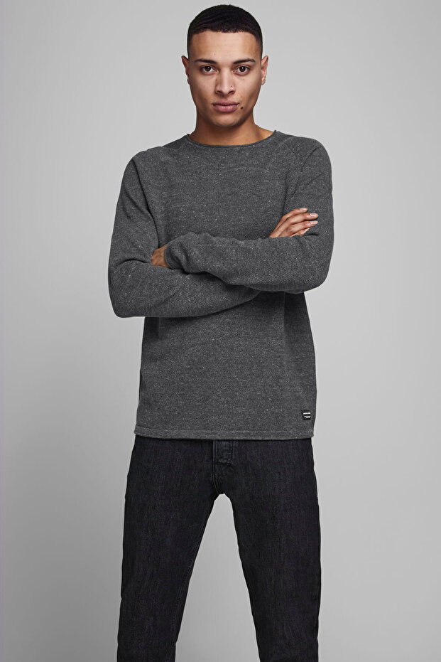 Men's Crew Neck Sweater - Hill - 1