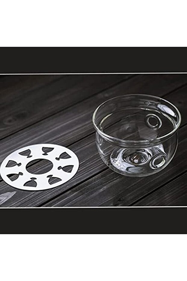 قاعدة زجاجية لتسخين الشموع - 5