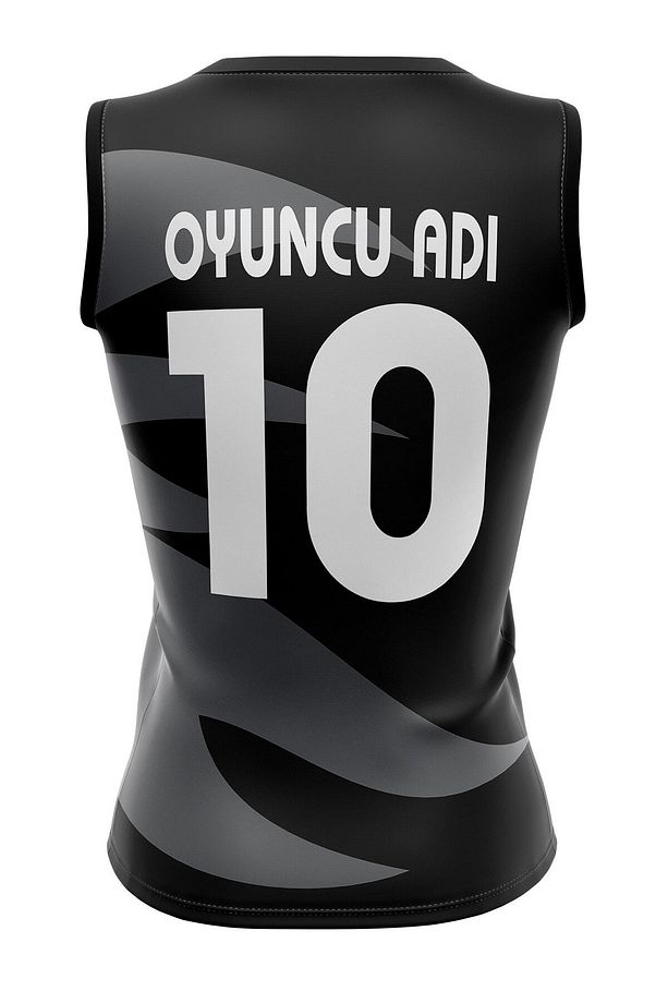 Voleybol Forması Model 714 - Kişiye Özel Isim Ve Numara Yazılabilir, Dijital Baskı Tasarım Tek Üst - 2