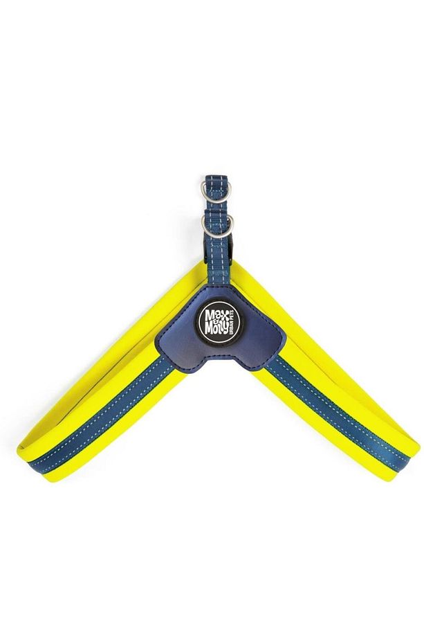 Max Molly Q-fit Matrix Yellow Göğüs Tasması Xlarge - 1