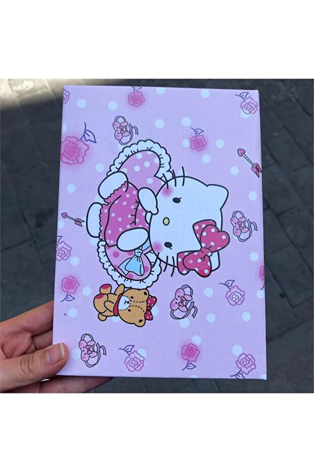 Hello Kitty - Teddy Rose and Heart Notebook