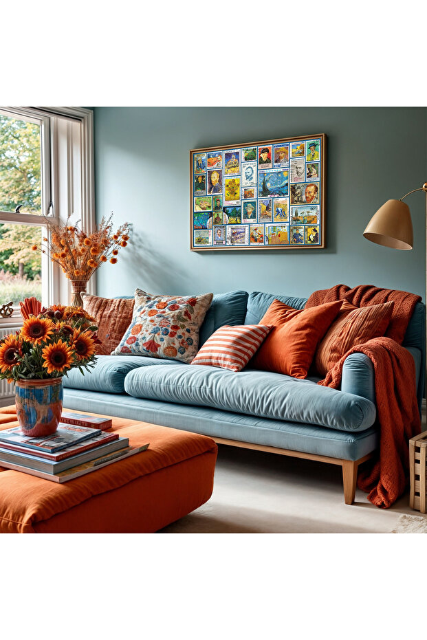 Pullar Postage Stamps 1000 Parça Puzzle - 4