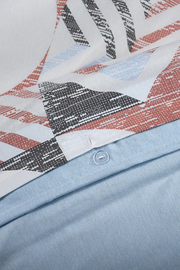 Double bedding set quadra multicolor - 200x220 - 6