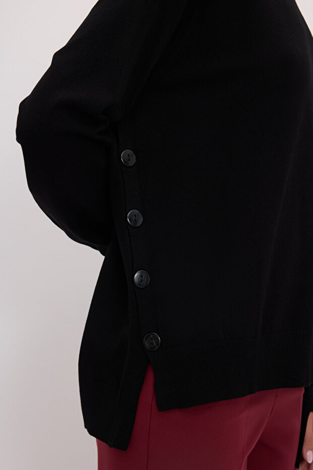 Basic Oversize Triko Kazak - 2