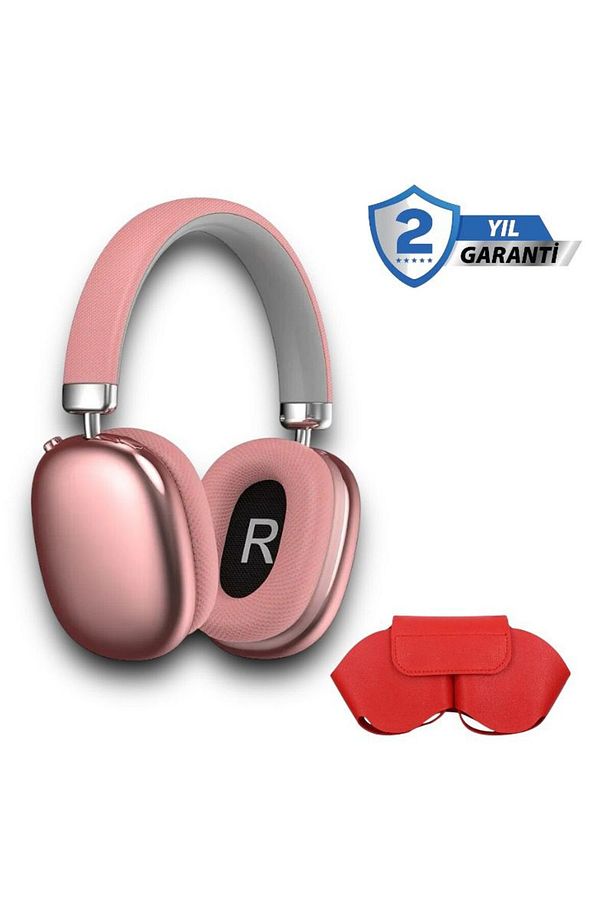 P9 2025 Kulak Üstü Bluetooth Kulaklık Şık Ve Ergonomik Tasarım Spor Müzik Oyun Çantalı Kulaklık - 1