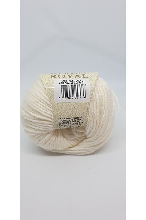 Merino Royal 62- krem - 2