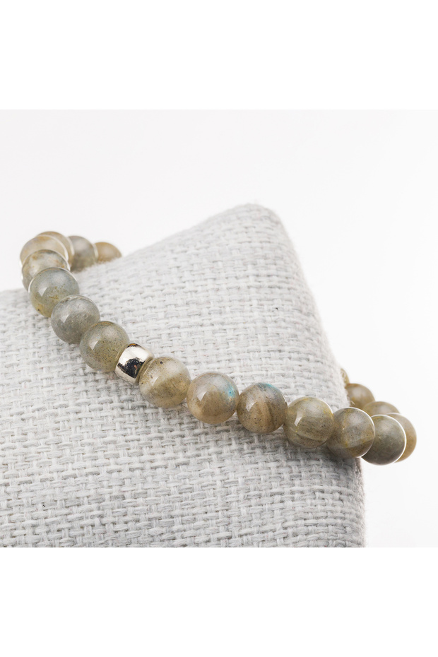Labradorite Stone Bracelet-8 mm