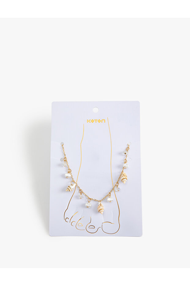 Seashell Detailed Anklet