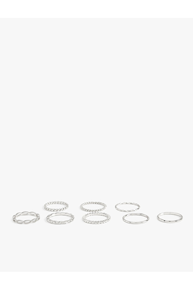 Joint Ring Set 8-Piece Steel Mixed