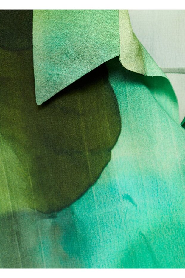 Rochie cu funda cu model - 8