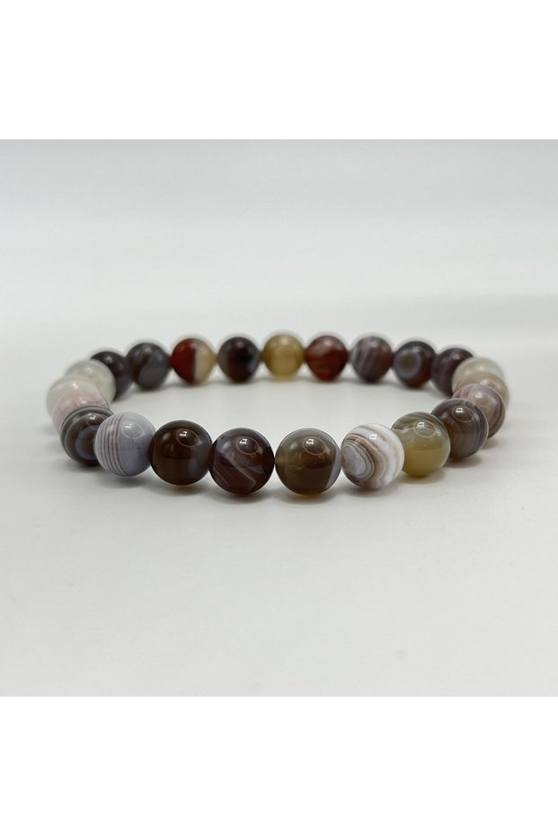 Agate Stone Bracelet Zodiac Signs; Bucket, Ram, Gemini, Crab, Lion, Virgo, Libra, Capricorn