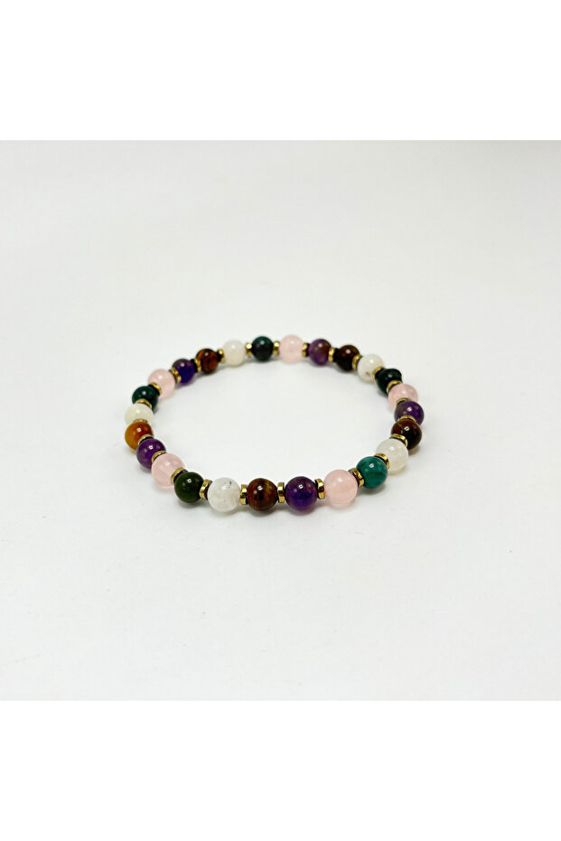 Blue Agate 8 mm Bracelet