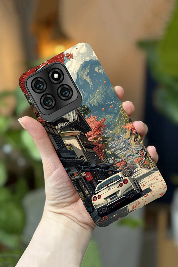 S71 Compatible Camera Protected Nissan Gtr Patterned Hd Printed Silicone Case