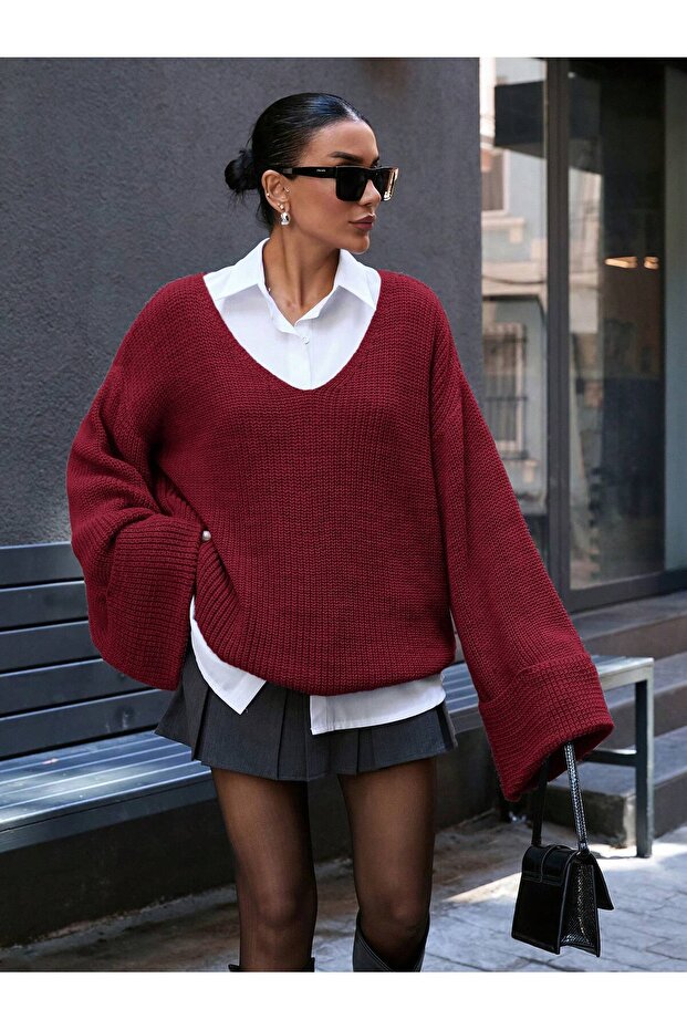 OVERSİZE SALAŞ KAZAK - 6