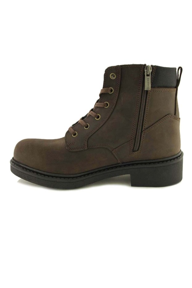 M5121 HAKİKİ DERİ ERKEK BOT CRAZY KAHVE - 4