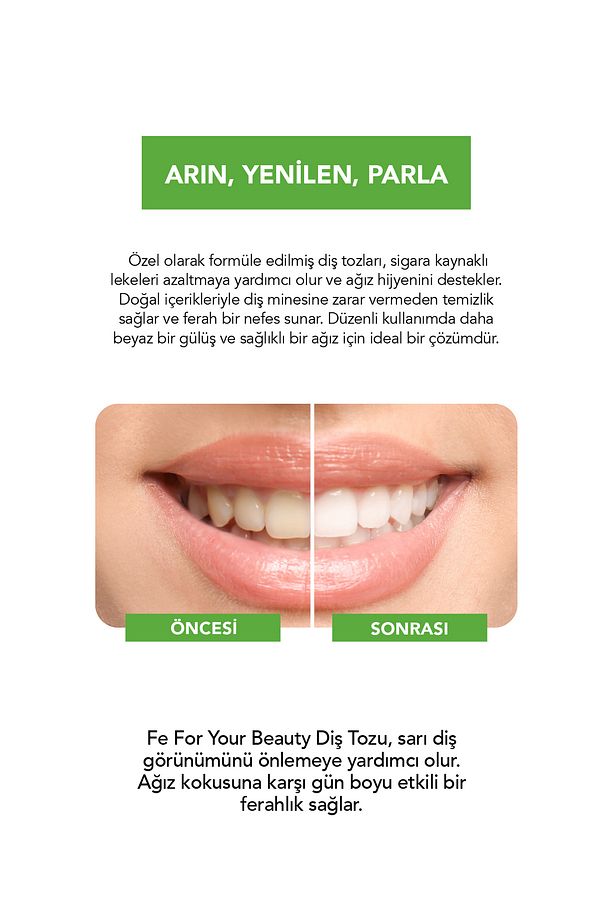 Sigara Içenler Için Diş Tozu 50 gr (SMOKERS) - 2