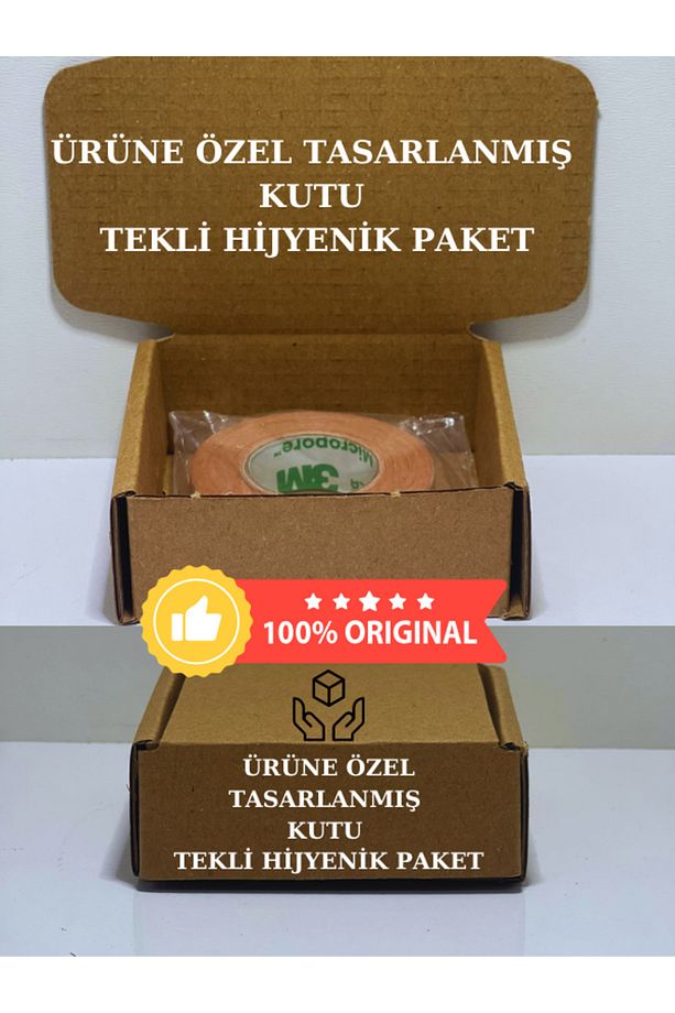 Micropore Burun Bandı "adet Fiyatıdır" 9.1 M-1,25 cm TEKLİ PAKET KUTULU - 4