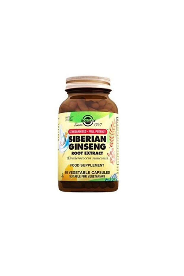Siberian Ginseng Root Extract 60 Kapsül - 2
