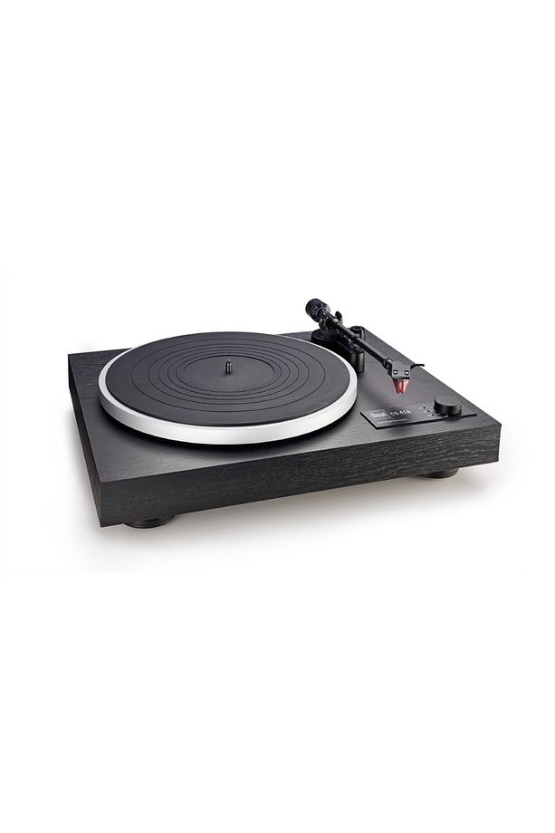 Cs 418 Siyah Ahşap Manuel Kayış Tahrikli Pikap/plakçalar (DAHİLİ MM PREAMFİ, 2M RED IĞNE VE KARTUŞ) - 4