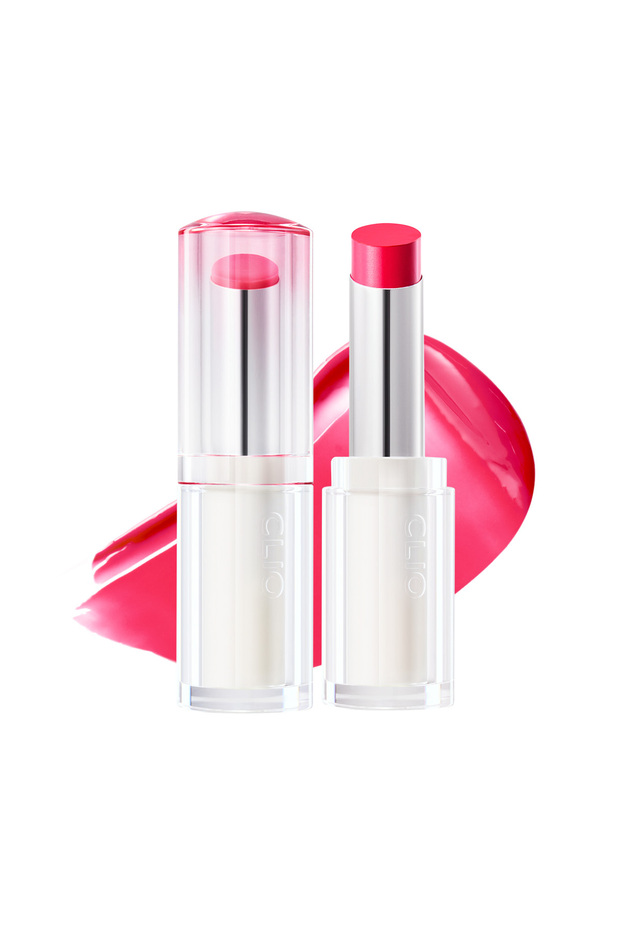 Intensely Pigmented and Shimmering Lip Balm Clio Crystal Glam Balm (03 Honey Cherry)