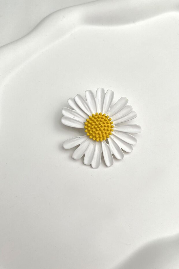 Papatya Broş (Ölçü:4 cm) - 2