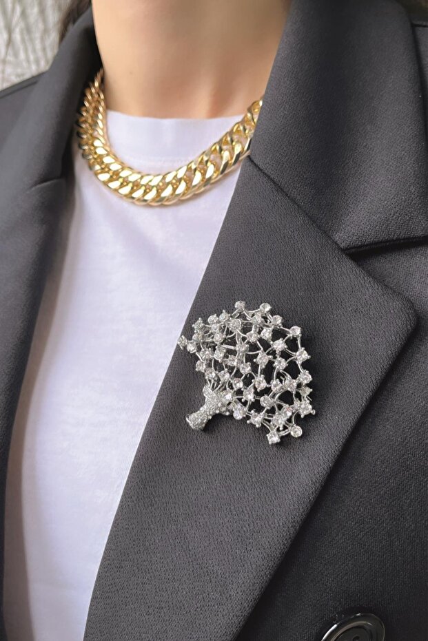 Hayatağacı Iğneli Broş - 1