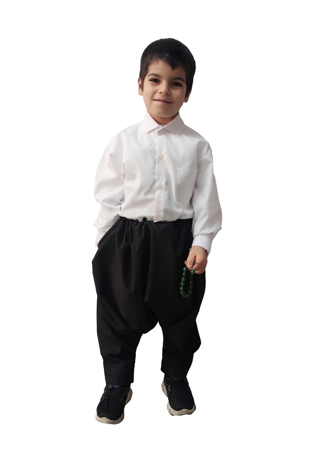 Black Color Children's Shalwar