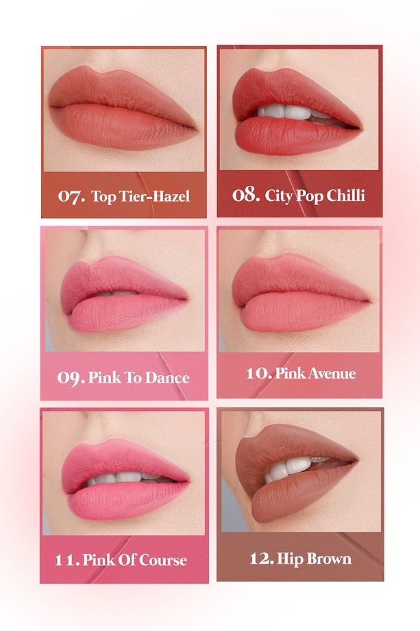 Mat Bitişli ve Uzun Süre Kalıcı Stick Ruj PERIPERA Ink Mood Matte Stick (13 Hard At Plum) - 5