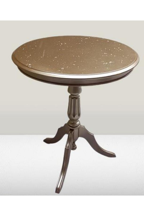 Fiskos Sehpa Eko 90501 Baba 3 Ayak 60cm Hareketli Mdf Tabla Parlak Gold El Yapm - 9