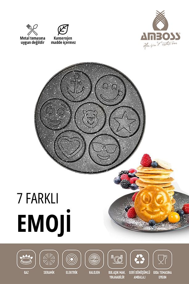 2 Parça Twn Krep Tava & Pankek Tava 26 Cm - 4