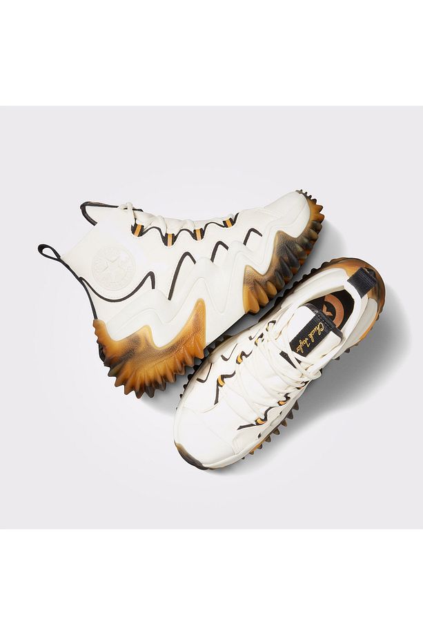 Run Star Motion Cx Platform Tortoise Shell Kadın Krem Sneaker - 5