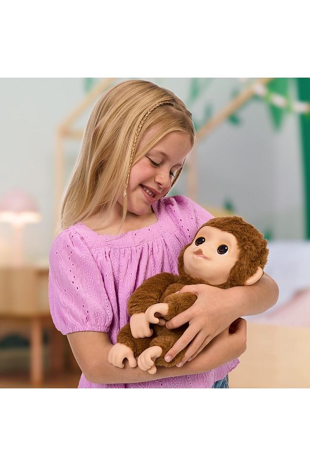 Live Pets My Baby Monkey - 50&apos;den Fazla Ses Ve Reaksiyon Özelliğine Sahip Sevimli Interakti - 3