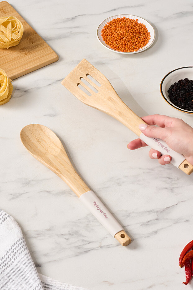 Harmony 2 Parça Ahşap Servis Seti - 2