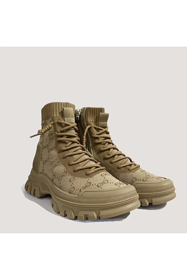 24K310-22 Örme Triko Kadın Bot - 3