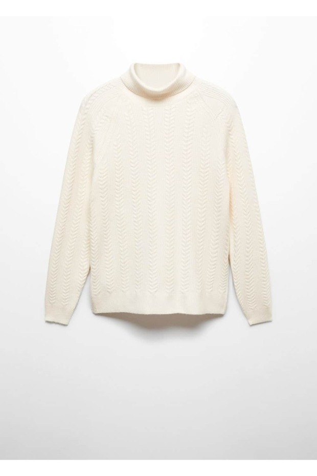 Rollkragen, Strickpullover - 3