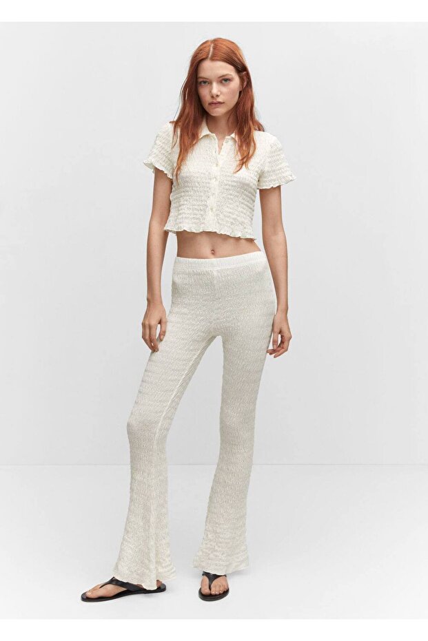 İspanyol paça pantolon - 2