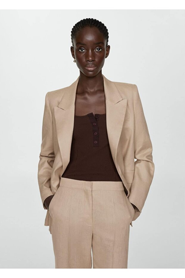 Keten jogger pantolon - 6