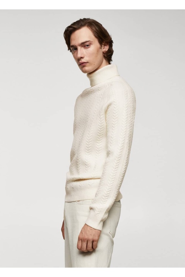 Rollkragen, Strickpullover - 5