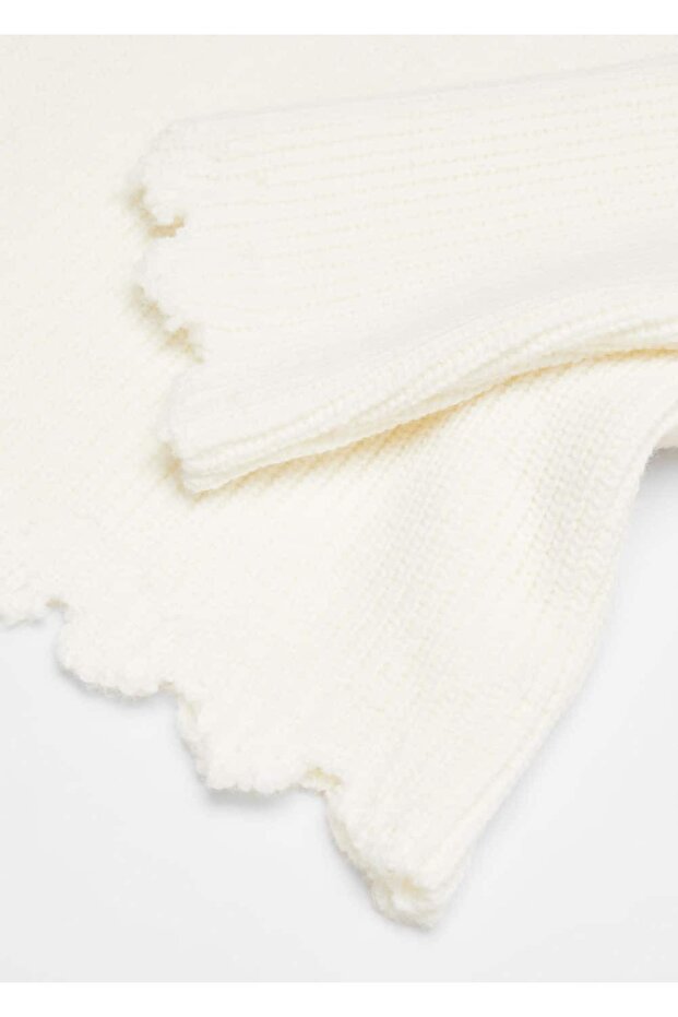 Rundhals-Strickpullover aus Baumwollleinen - 6