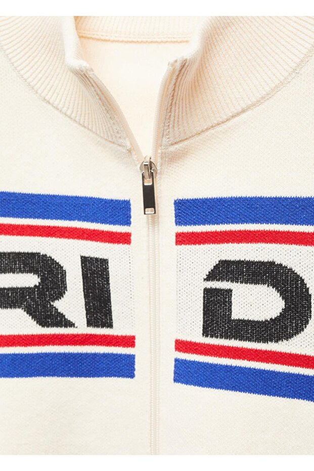 Fermuarlı kısa hırka - 8