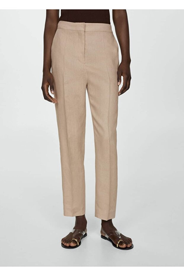 Keten jogger pantolon - 1