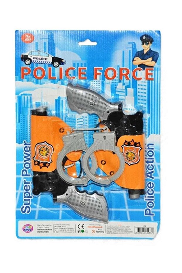 2li Oyuncak Polis Seti - 1