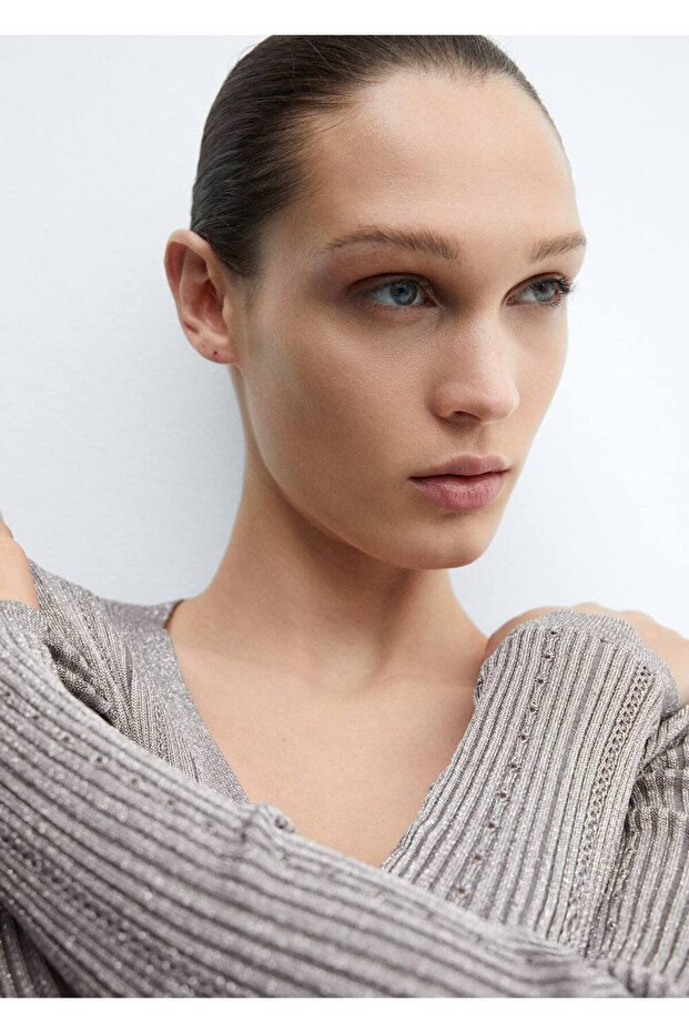 İnce triko hırka - 7