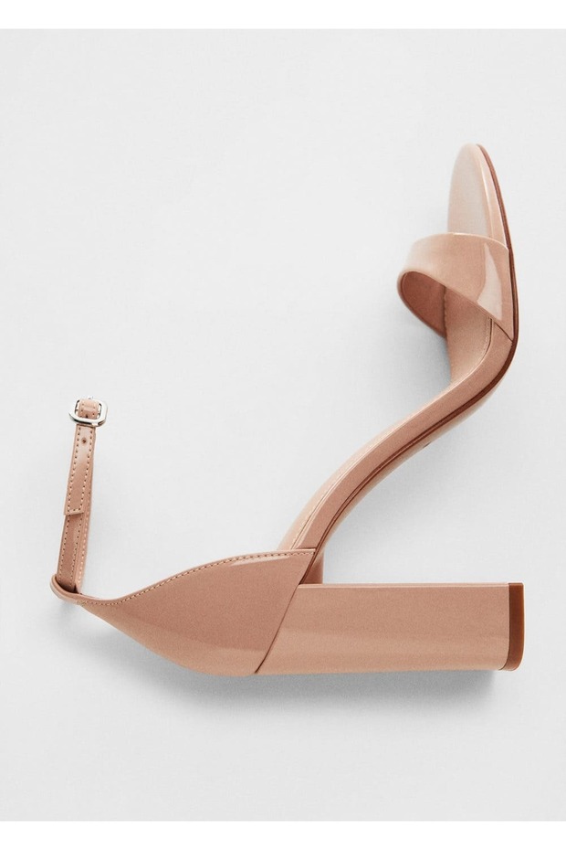 Topuklu bantlı sandalet - 3