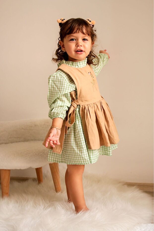 Önlüklü elbise - 6