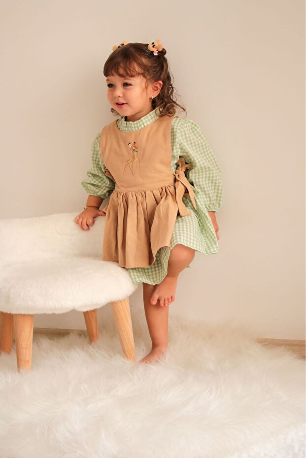 Önlüklü elbise - 3