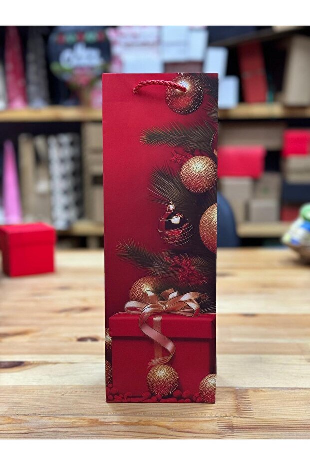 Bottle Size Bag 2Pcs Christmas Christmas Bag