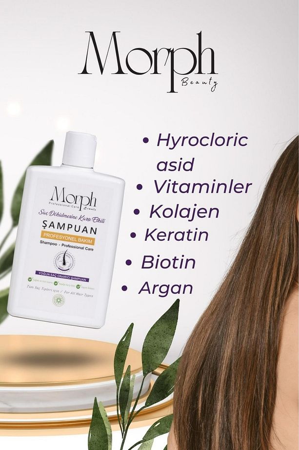 2'li Bitkisel, Sülfatsız Saç dökülmesine karşı ve Kepek karşıtı yoğun onarıcı şampuan 400 ml - 5