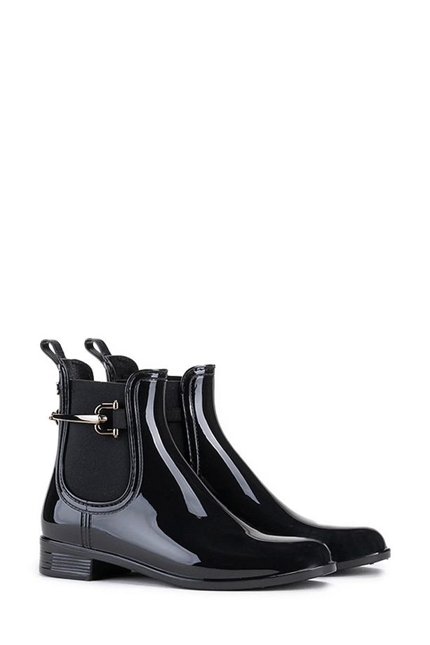 Kadın Siyah Urban Lux Yağmur Çizmesi W10174-201 W10174 - 6